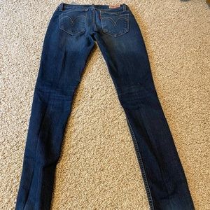 Darkwash Low Rise Jeans